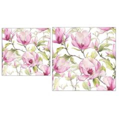   Ambiente papírszalvéta - Blooming magnolia - 25x25 cm, 33x33 cm - 20 db/csomag