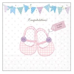   Ambiente papírszalvéta - Baby shoes pink - 33x33 cm - 20 db/csomag