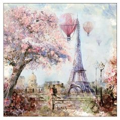 Ambiente papírszalvéta - Paris art - 33x33 cm