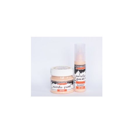 Pentart, fényes akrilfesték - Púderszín  - 20 ml, 50 ml