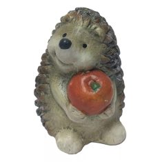 Sün figura almával - 7x9 cm 