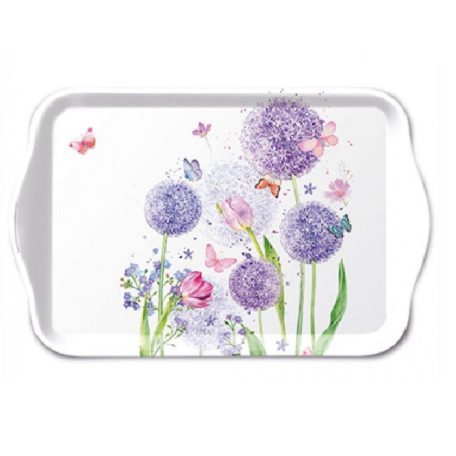 Ambiente műanyag kistálca - Flower beauty - 13x21 cm