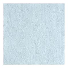   Ambiente Light Blue dombornyomott papírszalvéta 40x40cm - 15db-os