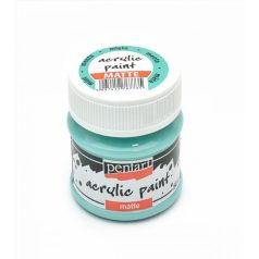 Pentart, matt akrilfesték, menta - 20 ml, 50 ml