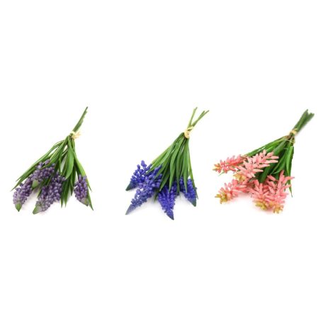 Muscari szálas levéllel - 3 féle - 27 cm  