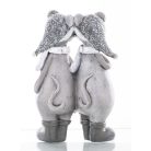 Egérpár figura - 11x7,5x4 cm - Raktáron