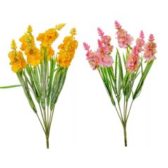 Apró virágos csokor - 7 virágos - 2 színben - 40 cm