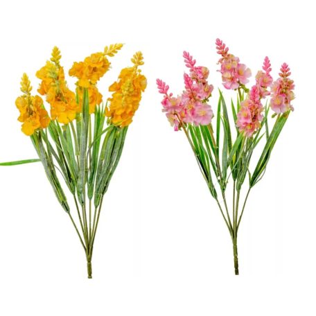 Apró virágos csokor - 7 virágos - 2 színben - 40 cm