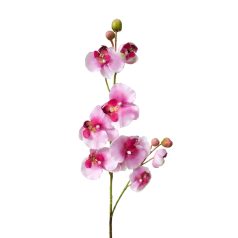 Fehér-rózsaszín mű orchidea - 80 cm