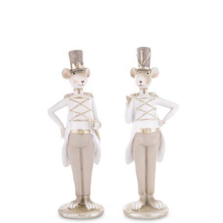 Egér figurák - 2 féle - 21x7x6cm, 31,5x9x9 cm - Raktáron