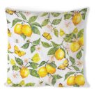 Ambiente párnahuzat - Fresh lemons white - 40x40 cm 