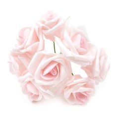 Drótos polyfoam rózsa 22 - 5,5-6 cm - 8 fejes