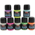 Pentart, GLOW sötétben világitó akrilfesték, limezöld - 30 ml