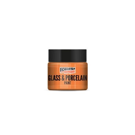 Pentart, GLOW sötétben világitó akrilfesték - Narancs - 30 ml