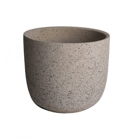 Beton kaspó kerek - 15x13 cm