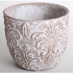 Beton kaspó kerek alakú - 14x12 cm