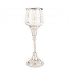   Elegáns üveg gyertyatartó - 24x8x8 cm, 27x8x8 cm, 31x8x8 cm - Raktáron