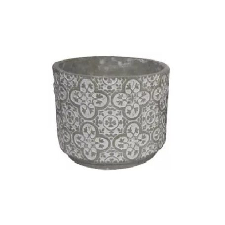 Beton kaspó mintás - 16,50x12,50 cm
