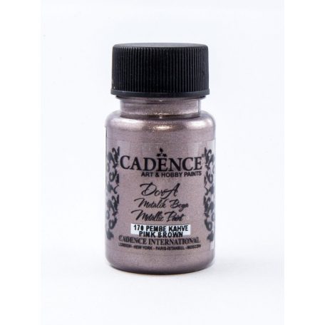 Cadence Dora Perla metálfesték - Pink Brown - 50 ml - 170