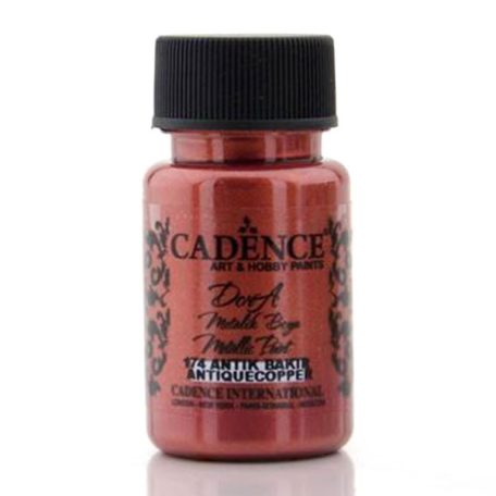 Cadence Dora Perla metálfesték - Antique Copper - 50 ml - 174