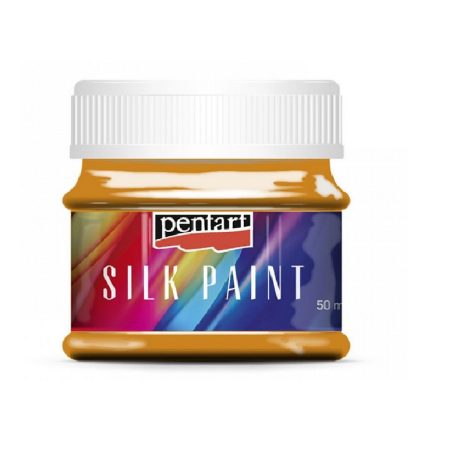 Pentart selyemfesték napsárga - 50 ml 