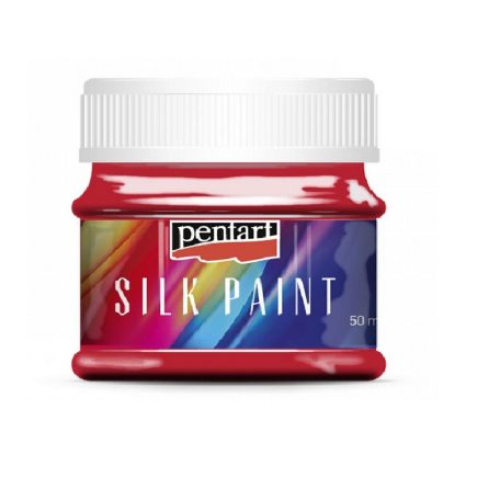 Pentart selyemfesték korall - 50 ml