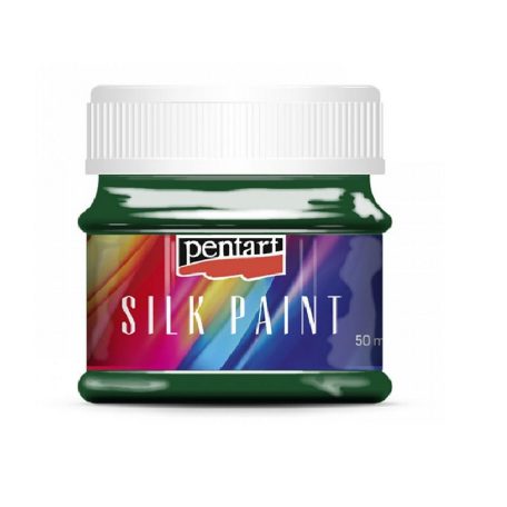 Pentart selyemfesték fűzöld - 50 ml