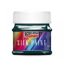 Pentart selyemfesték smaragd - 50 ml