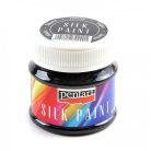 Pentart selyemfesték - Fekete - 50 ml 