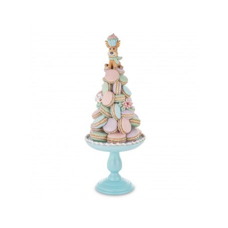 Macaron torta dekoráció - 63x24x24 cm