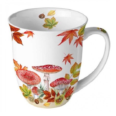 Ambiente porcelánbögre - Fly agaric group - 400 ml