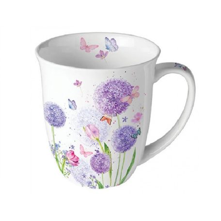 Ambiente porcelánbögre - Flower beauty - 400 ml