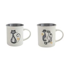 Filemon porcelánbögre - Cicás - 330 ml