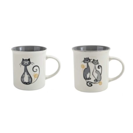 Filemon porcelánbögre - Cicás - 330 ml