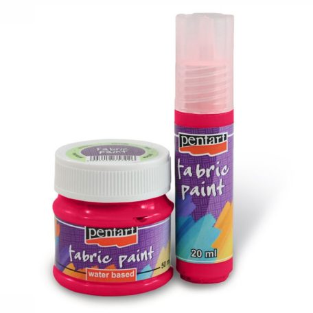 Pentart, textilfesték, kármin - 20 ml, 50 ml