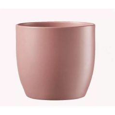 Kerámia kaspó rózsaszín - Basel - 12x10 cm