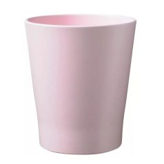 Orchidea kerámia kaspó - Rózsaszin - 14x15 cm 