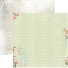   Bo Bunny scrapbook papír - Soiree tranquil  - 2 oldalas - 30,5 x 30,5 cm