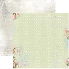   Bo Bunny scrapbook papír - Soiree tranquil  - 2 oldalas - 30,5 x 30,5 cm