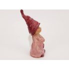 Angyal sapkában rózsaszín - 11,5 cm