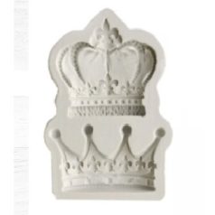 Szilikon formázó - Korona -  6,5x9 cm 