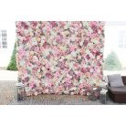 Rózsaszín mű angol rózsa bimbó - 36 cm