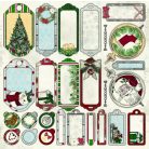 Bo Bunny scrapbook papír - Season Peace - 2 oldalas -  30,5 x 30,5 cm