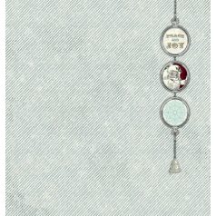   Bo Bunny scrapbook papír - Season Peace - 2 oldalas -  30,5 x 30,5 cm