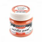 Pentart, matt akrilfesték, korall - 20 ml, 50 ml