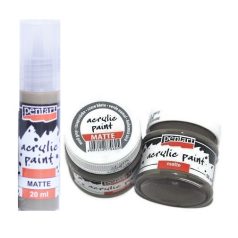 Pentart, matt akrilfesték - iszapszürke - 50 ml