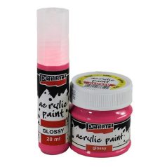Pentart, fényes akrilfesték - Vörösbor - 20 ml, 50 ml 