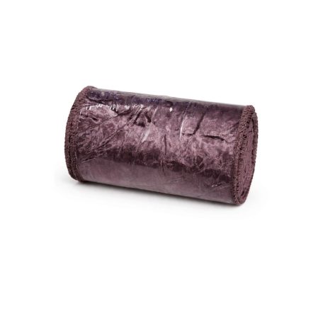 Bársonyszalag - Fáradt lila gyűrt - 12 cm - 2 méter 
