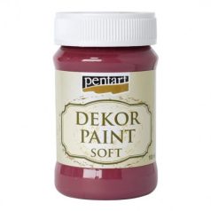   Pentart dekorfesték, lágy, burgundi vörös - 100 ml, 230 ml, 500 ml, 1000 ml