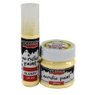 Pentart, fényes akrilfesték - Bézs - 20 ml, 50 ml 